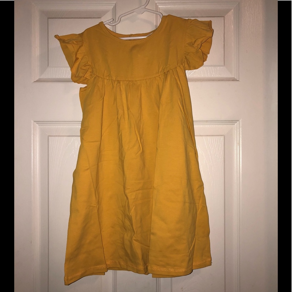 Mustard dress